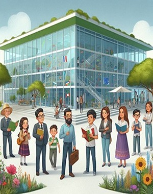 International Faculty - native teachers from different countries